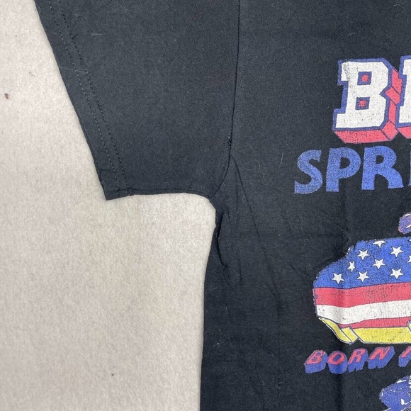 Bruce Springsteen Graphic Music Tee Thrifted Vintage Style Size S - Picture 2 of 10